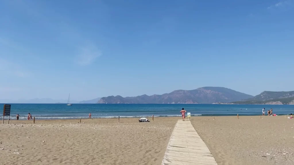 Iztuzu Beach in Dalyan Turkey