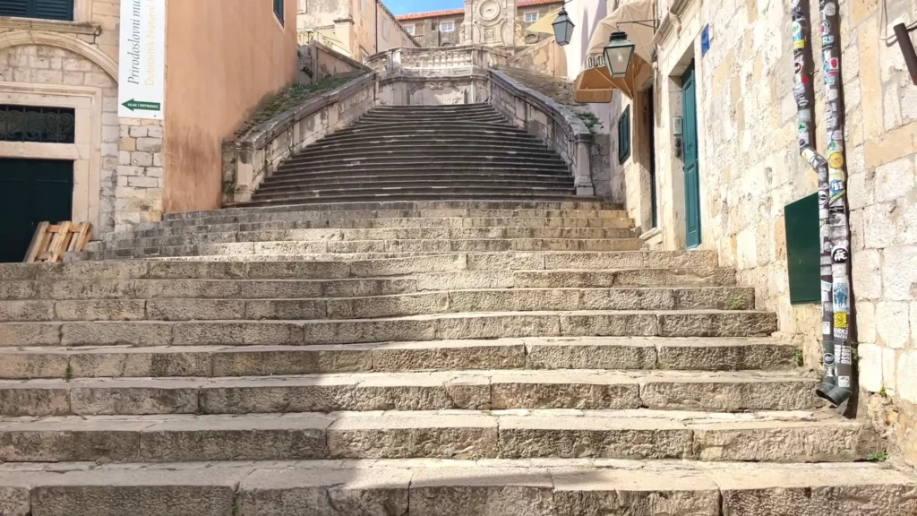 Jesuit staircase Dubrovnik Croatia