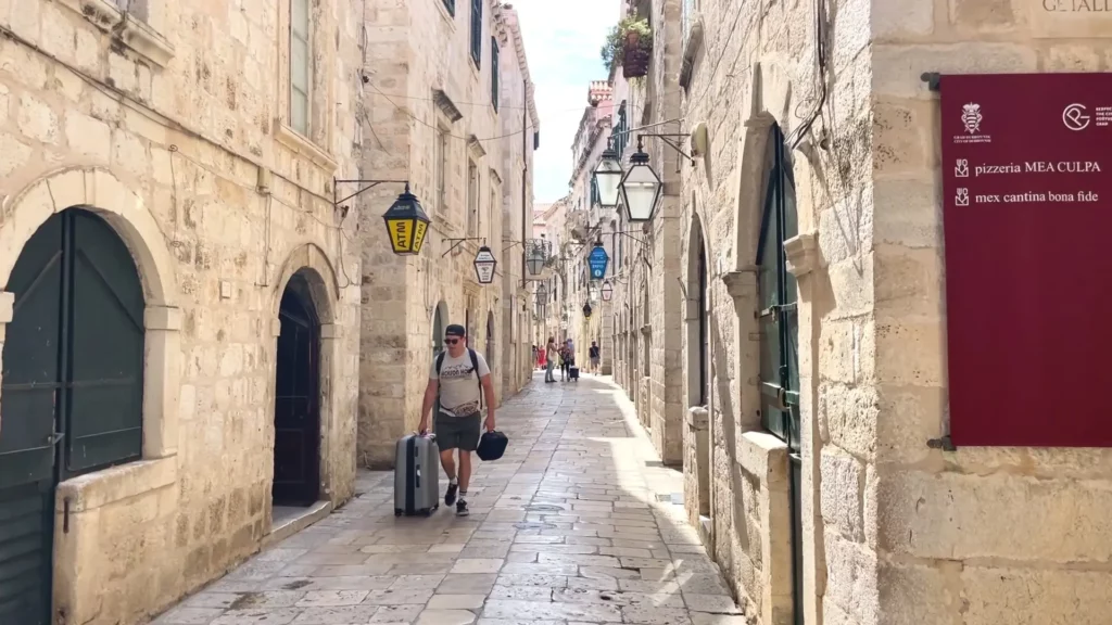 alley within old town Dubrovnik Croatia
