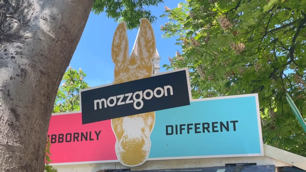 mazzgoon signage Split Croatia