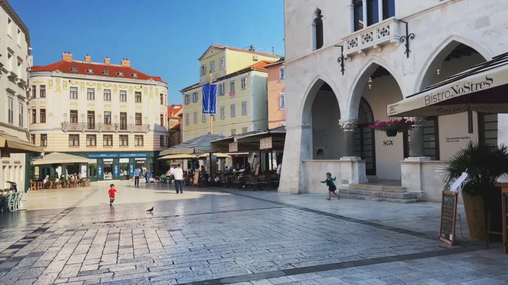 Plaza de Republica Split Croatia