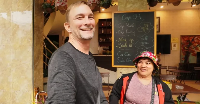 Geoff in Hanoi in search of food around the world