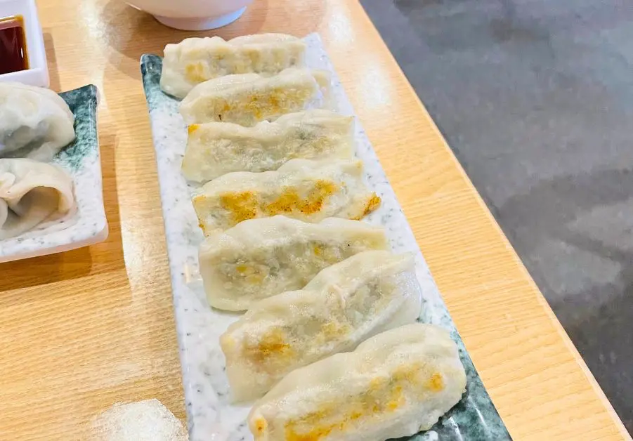 Uniku: Greenfield’s Best Taiwanese Food Crispy pan-fried pork dumplings, cooked perfectly at Uniku restaurant.